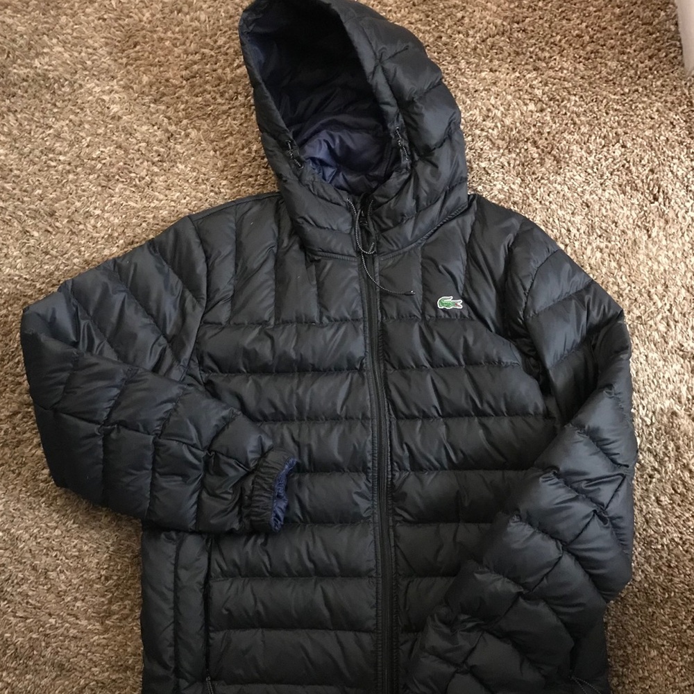 Lacoste quilted winter jacket